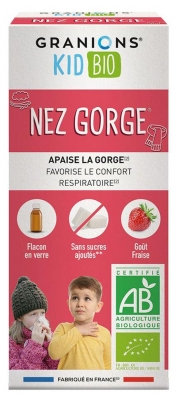Granions Kid Bio Deguns Rīkle 125 ml (ieteicams izlietot līdz 01/08/2026)