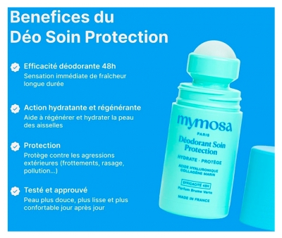 Mymosa Déodorant Soin Protection 50 ml