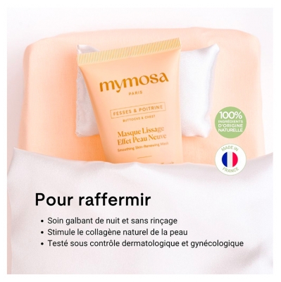 Mymosa Fesses & Poitrines Masque Lissage Effet Peau Neuve 100 ml