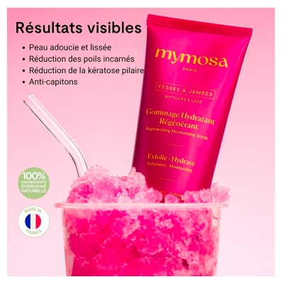 Mymosa Fesses & Poitrines Masque Lissage Effet Peau Neuve 100 ml