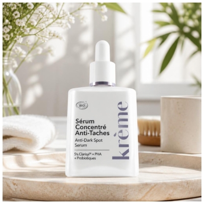 Krème Sérum Concentré Anti-Taches Bio 30 ml