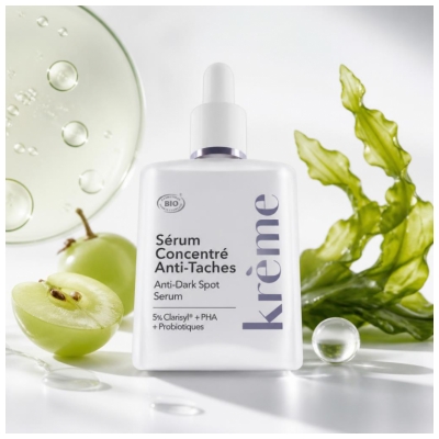 Krème Sérum Concentré Anti-Taches Bio 30 ml