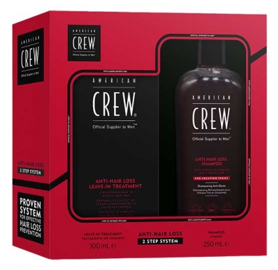 American Crew Champô Antiqueda 250 ml + Tratamento Antiqueda 100 ml