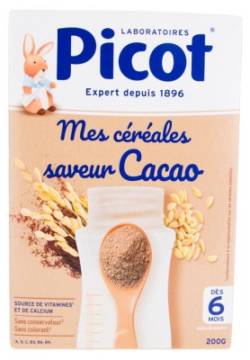 Picot My Cocoa Flavored Cereals From 6 Months 200 g (best before 16/07/2026)