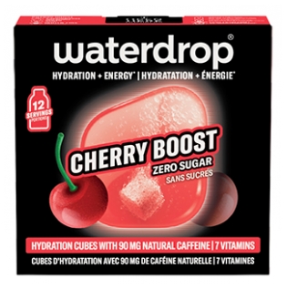Waterdrop Microdrink Boost Sans Sucres 12 Portions - Saveur : Cherry