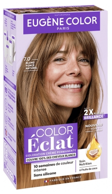 Eugène Color Color Éclat Coloration Crème Permanente - Coloration : 7.0 Blond Foncé Naturel