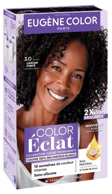 Eugène Color Color & Eclat - Les Naturelles Very Long Lasting Permanent Color - Hair Colour: 3.0 Dark Chestnut