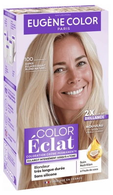 Eugène Color Color Éclat Coloration Crème Permanente - Coloration : 100 Super Éclaircissant Blond Naturel