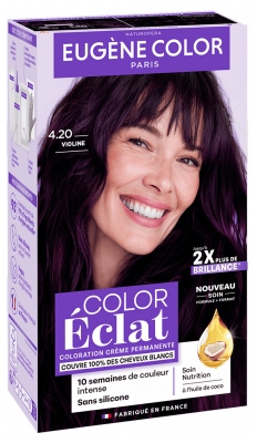 Eugène Color Color Éclat Coloration Crème Permanente - Coloration : 4.20 Violine