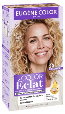 Eugène Color Color & Eclat - Les Naturelles Very Long Lasting Permanent Color - Hair Colour: 8.3 Light Golden Blonde