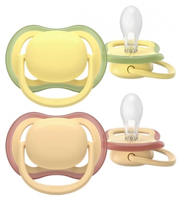 Avent Ultra Air Nature 2 Chupetas Lisas Ortodônticas 0-6 Meses