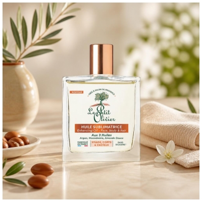 Le Petit Olivier Óleo Seco Sublimador com 3 Óleos 100 ml