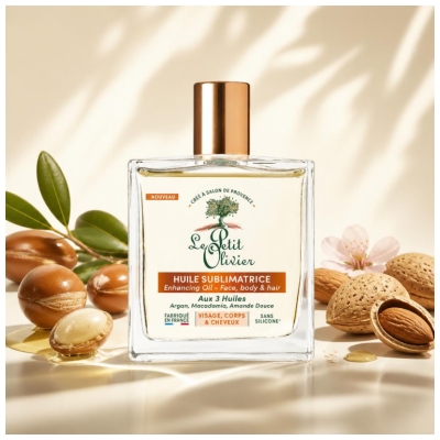 Le Petit Olivier Óleo Seco Sublimador com 3 Óleos 100 ml