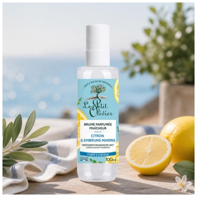 Le Petit Olivier Bruma Perfumada Frescura Limão & Brisas Marinhas 100 ml