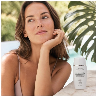 Institut Esthederm No Sun Mineralisches Unsichtbares Schutzfluid LSF50+ 40 ml