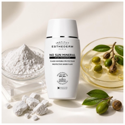 Institut Esthederm No Sun Mineralisches Unsichtbares Schutzfluid LSF50+ 40 ml
