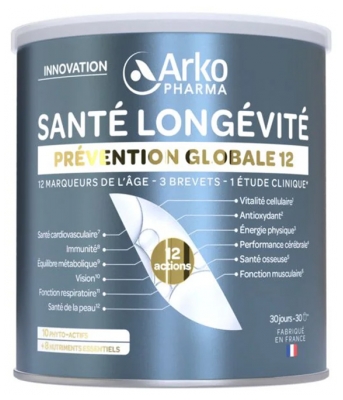 Arkopharma Santé Longevity Global Prevention 12 285 g