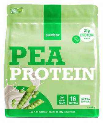 Purasana Proteine Biologiche del Pisello 400 g