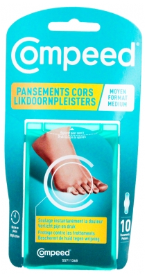 Compeed Calos Pensos Tamanho Médio 10 Pensos