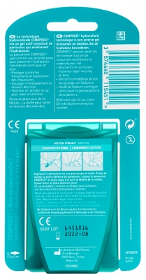 Compeed Nāsis Vidēja Izmēra Plāksteri 10 Plāksteri