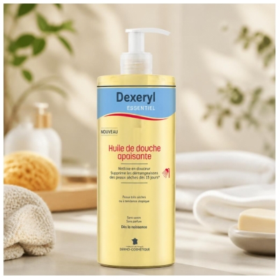Pierre Fabre Health Care Dexeryl Essentiële Kalmerende Doucheolie 500 ml