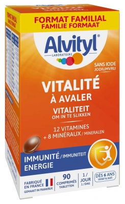 Alvityl Vitalité 90 Comprimés à Avaler