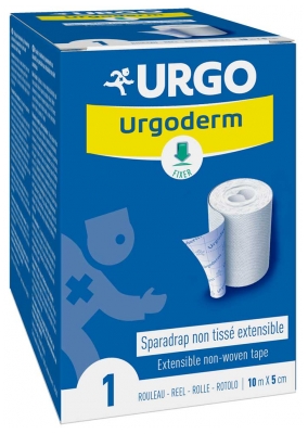 Urgo Urgoderm Cerotto Estensibile in Tessuto Non Tessuto 10 m x 5 cm