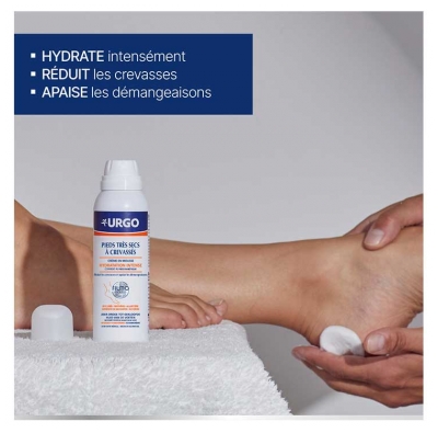 Urgo Crème en Mousse Hydratation Intense 125 ml
