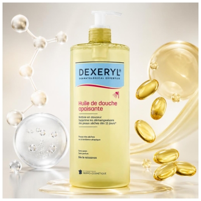 Pierre Fabre Health Care Dexeryl Essentiel Ulei de Duș Calmant 1 L
