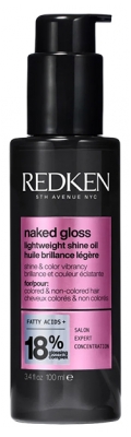 Redken lengvas spindesio suteikiantis aliejus Naked Gloss 100 ml