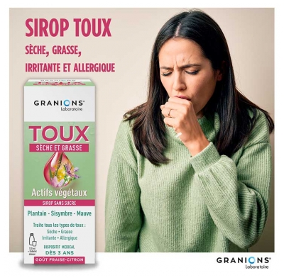 Granions Toux Sèche et Grasse 120 ml