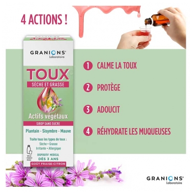 Granions Toux Sèche et Grasse 120 ml