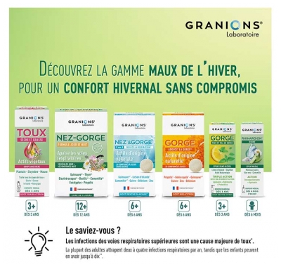 Granions Toux Sèche et Grasse 120 ml