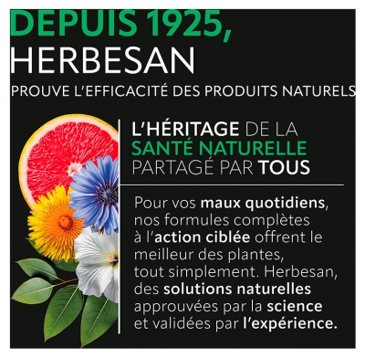 Herbesan Beauté & Force des Cheveux Brillance Résistance 60 Comprimés