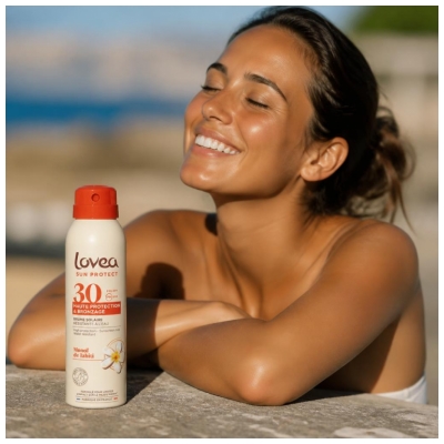 Lovea Brume Haute Protection & Bronzage Monoï de Tahiti SPF30 150 ml