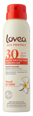 Lovea Korkean Suojan & Rusketuksen Edistäjä Monoï de Tahiti SPF30 150 ml