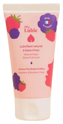My Lubie Lubrifiant Naturel à Base d'Eau 50 ml - Arôme : Framboise & Mûre
