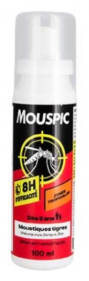 Mouspic Proti-komar Sprej za Zamočvirjena & Tropska Območja 100 ml