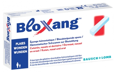 Bausch + Lomb Bloxang 4 Spugne Emostatiche