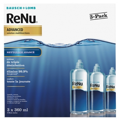 ReNu Advanced Solución Multifuncional 3 x 360 ml