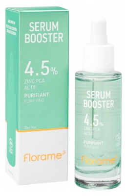 Florame Serum Booster Purifying 4,5% Zinc PCA Active Bio 30 ml