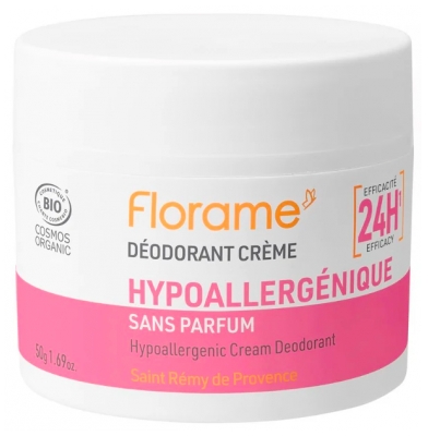 Florame Hypoallergenes Bio 24H Deodorant Creme 50 g