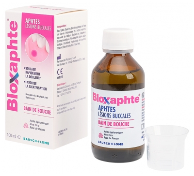 Bausch + Lomb BloXaphte Bain de Bouche 100 ml