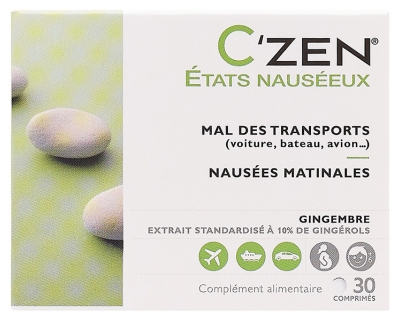 Bausch + Lomb C'Zen Estados Náuseas 30 Comprimidos