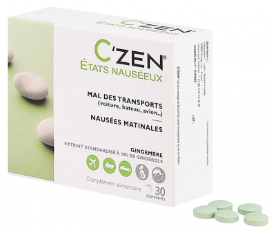 Bausch + Lomb C'Zen Stany Nudności 30 Tabletek