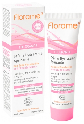 Florame Tolérance Hydraterende Kalmerende Crème Bio 50 ml