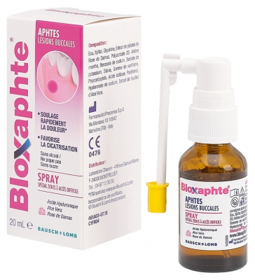 Bausch + Lomb Bloxaphte Adult Spray 20 ml