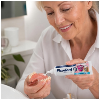 Fixodent Pro Plus Cea Mai Bună Tehnologie Antibacteriană 40 g