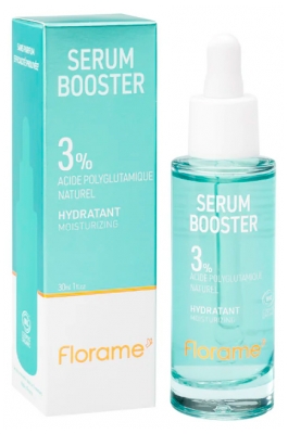 Florame Serum Potenciador de la Hidratación 3% Ácido Poliglutámico Natural Ecológico 30 ml