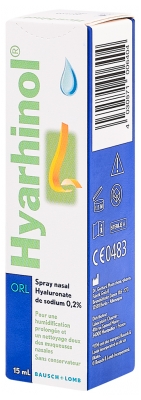 Bausch + Lomb Hyarhinol Spray 15 ml